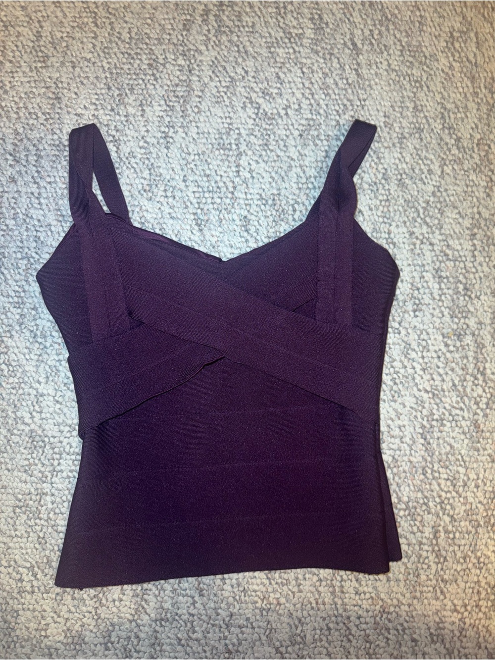 Women's Purple Bandage Cami Top